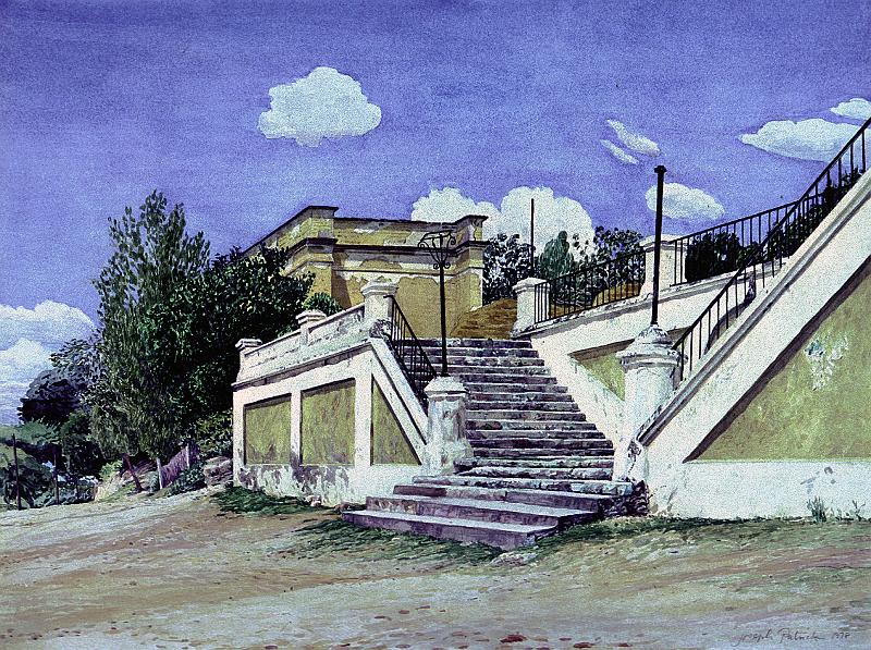 Las Escaleras  1978 18x24.jpg